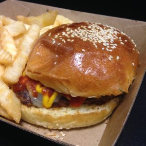 Van Demons Cafe de Wheels Cheeseburger